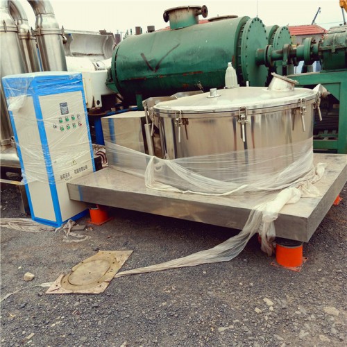 二手1250平板吊帶平板下部卸料離心機  450臥式螺旋離心機
