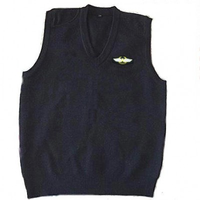 鴻利達  2018夏季新款 民航機場安檢羊毛背心