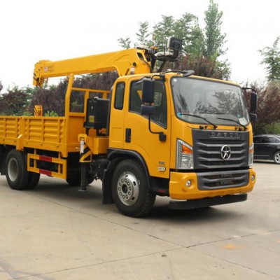 8噸東風隨車吊 國五上牌中小型隨車吊帶爬梯  8噸自制隨車吊價格便宜