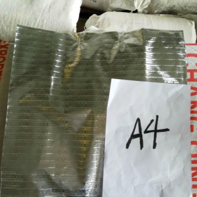 直銷 鍍鋁英文吊帶手提袋 精美禮品袋 銀色高端豪華服裝袋