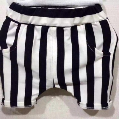 童裝2015夏季新款 男童網(wǎng)紗背心配直條紋短褲套裝 混批微信