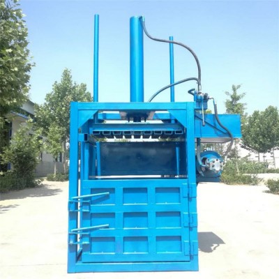 立式鋁合金打塊機 冠發廢紙液壓立式壓塊機 無紡布棉布打包機