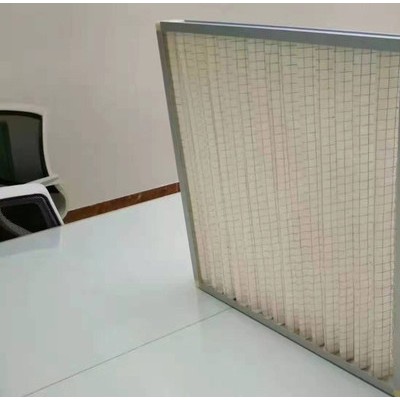 推薦信貝折疊式粗效過濾器 復合網板式過濾器 無紡布板式過濾器 機組內置板式過濾器