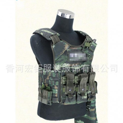 宏鉅虎斑迷彩特種兵PC水陸兩棲快拆防彈戰(zhàn)術(shù)背心