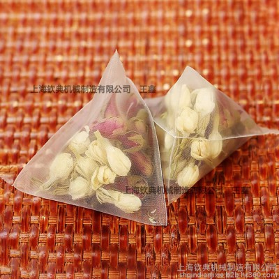 全自動尼龍三角袋茶葉包裝機 花草茶茶葉包裝機 養生保健茶包裝機 全自動無紡布茶包內外袋養生茶包裝機