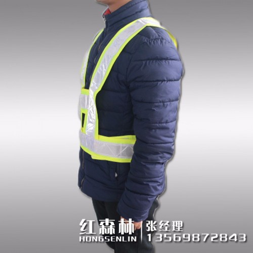 【紅森林反光背心】紅森林反光馬甲 交通反光背心