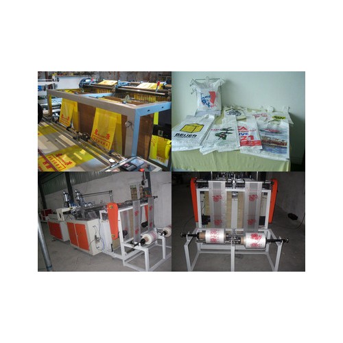 供應敏捷廠家專業推薦全自動背心袋制袋機 熱封熱切背心袋制袋機（雙道）