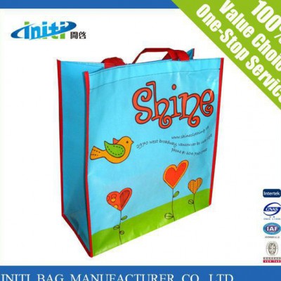 無紡布復膜袋 無紡布腹膜袋 覆膜無紡布袋蒼南開啟 彩印無紡布