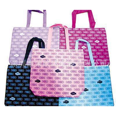 外貿(mào)無紡布鐳射袋 展會(huì)無紡布袋 廣告無紡布袋