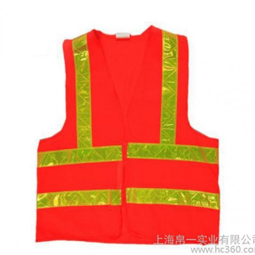 上海制衣訂做反光工作馬甲，工裝馬夾背心，促銷馬甲量大優(yōu)惠