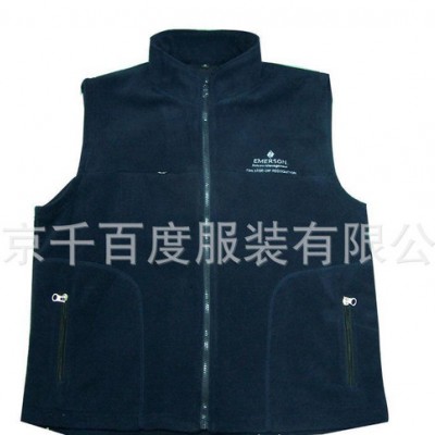 大型服裝廠直接訂制**休閑羽絨棉攝影馬甲 背心 來圖畫樣加工