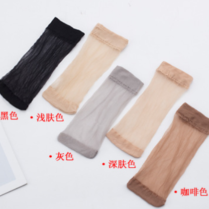 廠家批發女式水晶襪夏季水晶襪女士短絲襪對對襪子批發糖果襪熱賣