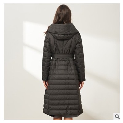 2020羽絨服新冬翻領通勤風OL女士精品羽絨服淑女白領百搭