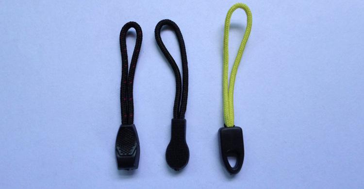 拉鏈頭 廠家批發(fā)環(huán)保拉頭拉尾 塑料繩子拉鏈頭可定制PVC服裝輔料