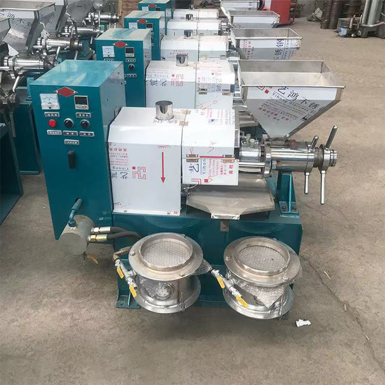全自動螺旋擠壓榨油機 家用小型擠壓榨油機棉麻籽榨油機