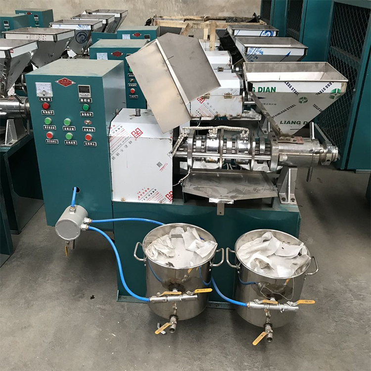 全自動螺旋擠壓榨油機 家用小型擠壓榨油機棉麻籽榨油機