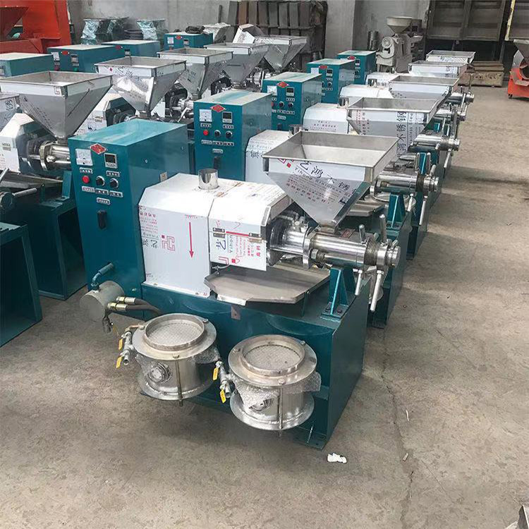 全自動螺旋擠壓榨油機 家用小型擠壓榨油機棉麻籽榨油機