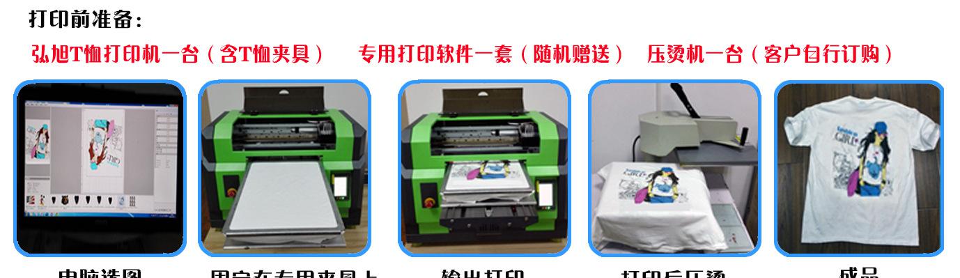 淺色打印流程