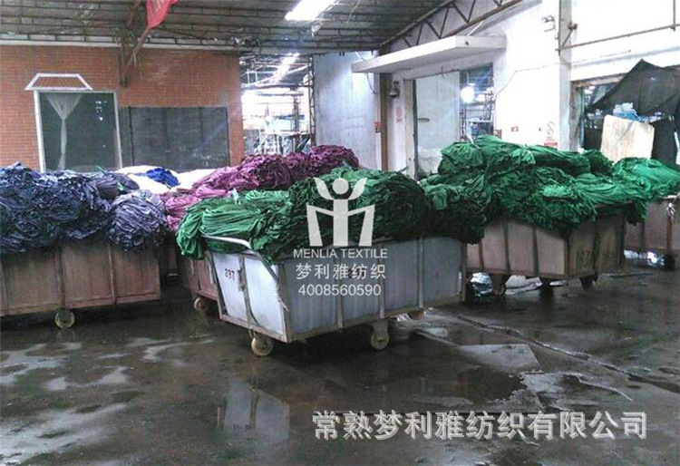 常熟夢利雅紡織 KS經(jīng)編不倒絨印花