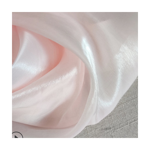 光彩奪目厚實(shí)南韓紗質(zhì)感很好婚紗禮服面料古裝漢服COS面料滌綸布