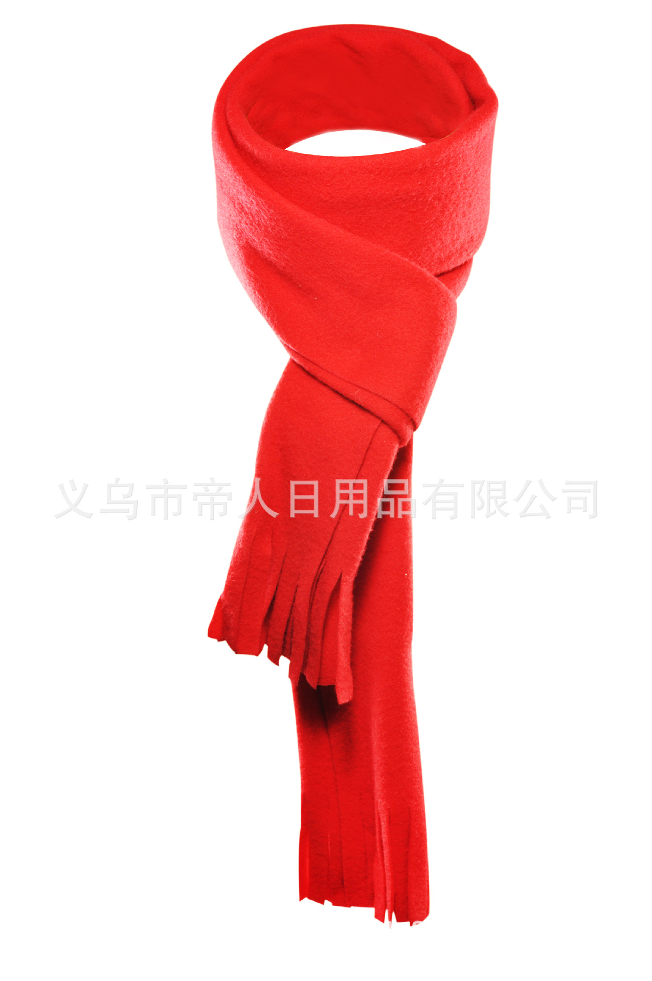紅色圍巾