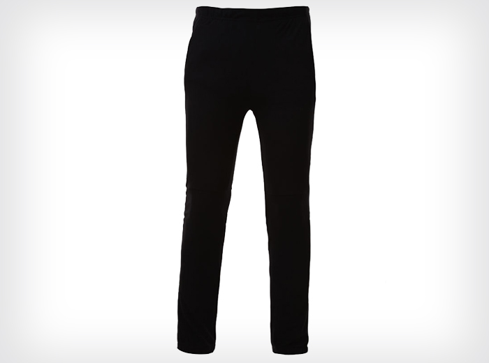 **熱賣抓絨褲黑色01