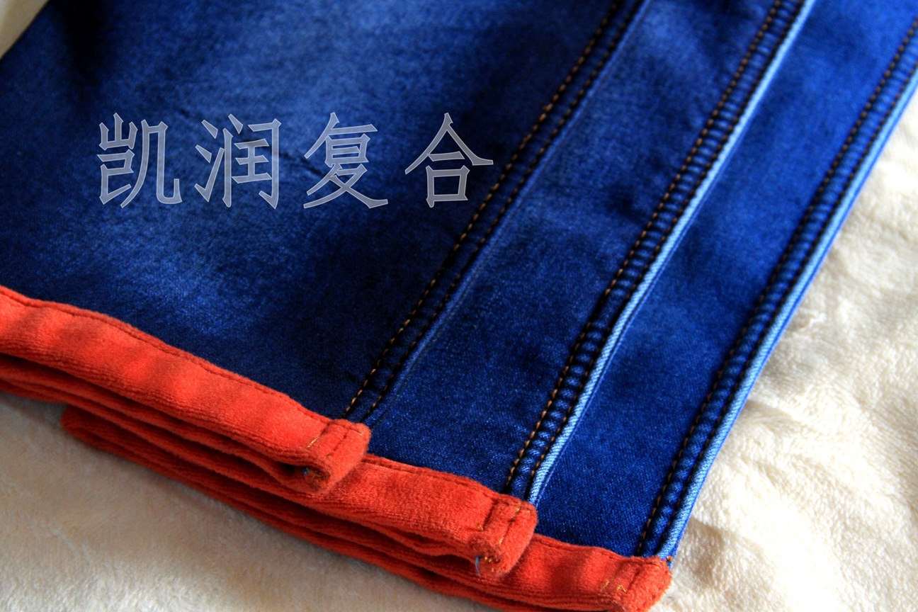 女裝牛仔復合布-藍色
