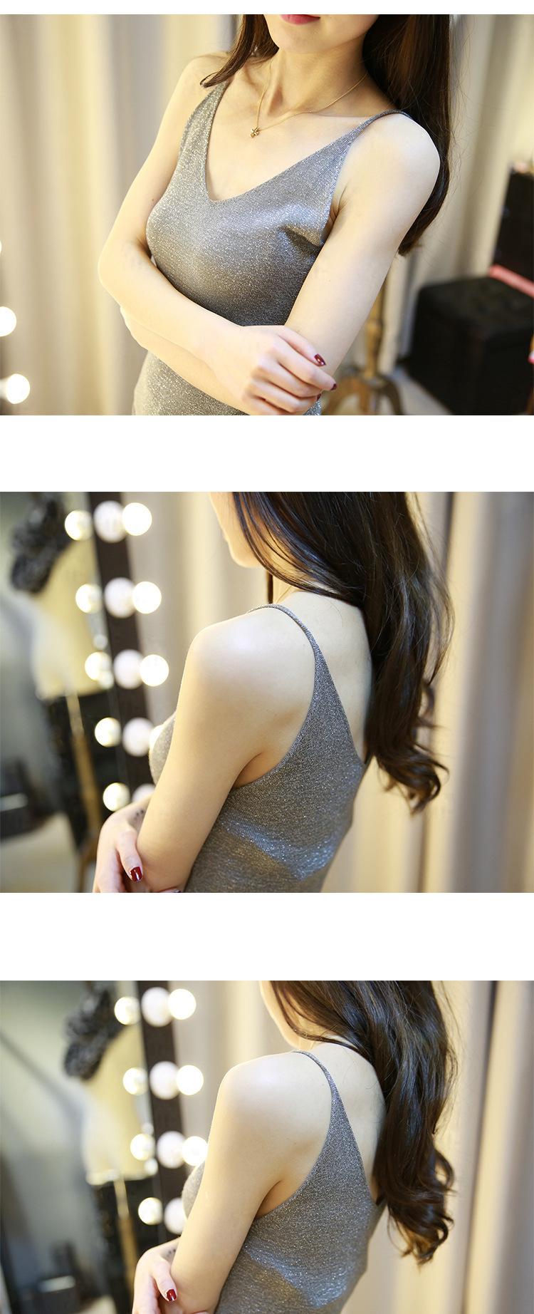 針織衫服裝毛衣薄款淘工廠加工定制女式吊帶打底衫加工