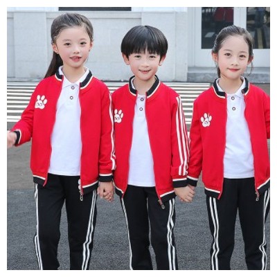 兒童棒球服套裝2021秋季新款小學(xué)生校服幼兒園園服運(yùn)動(dòng)風(fēng)酷啦美拉