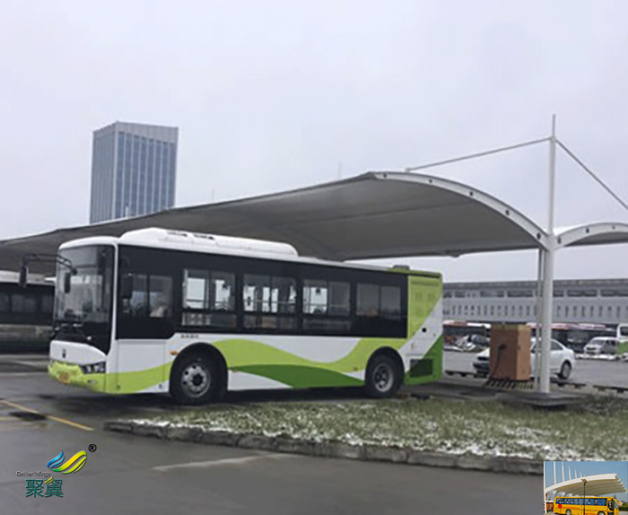 福建膜結構大巴車(chē)停車(chē)棚圖紙多少錢(qián)生產(chǎn)廠(chǎng)家定做